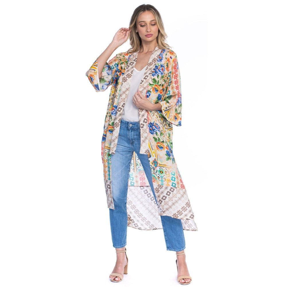Grace Tangerine Kimono Tolani