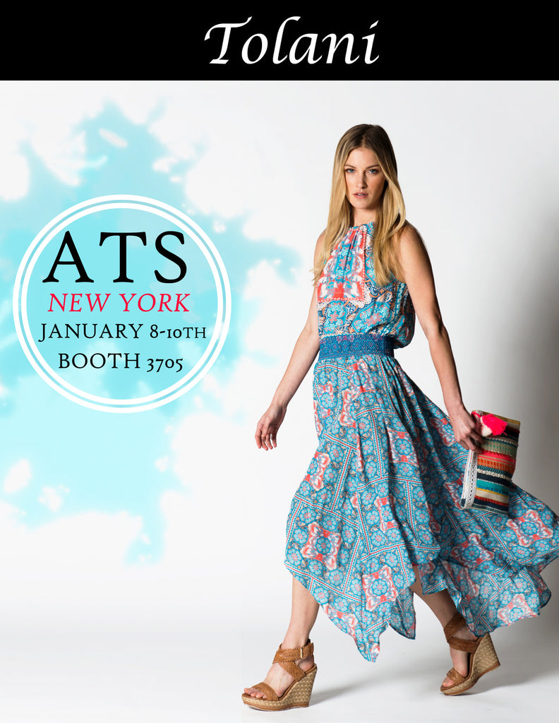 COME PREVIEW TOLANI SUMMER 2017 @ ACCESSOIRES THE SHOW-JAN 8-10TH
