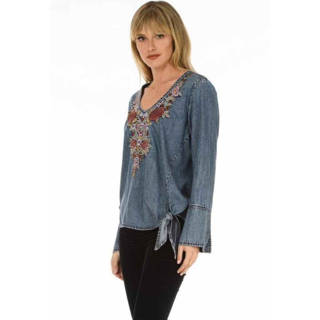 Cory Denim Top tolani