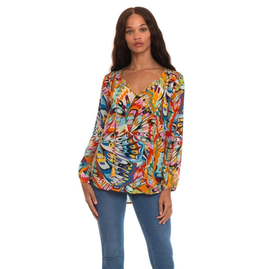 Silk Janessa Monarch Top tolani