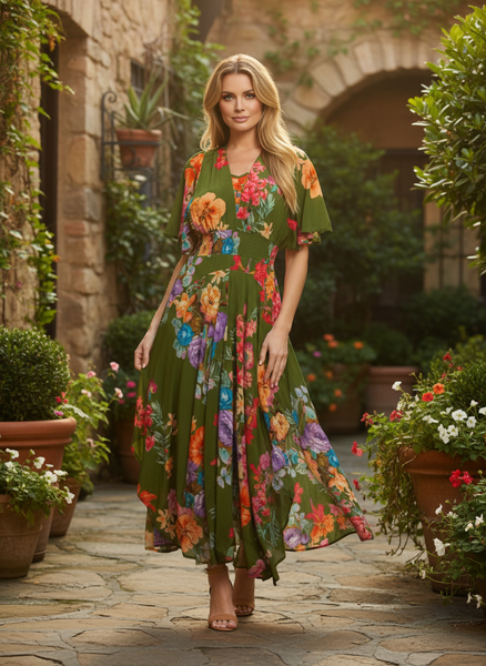daphne maxi dress nbd Daphne Garden Dress