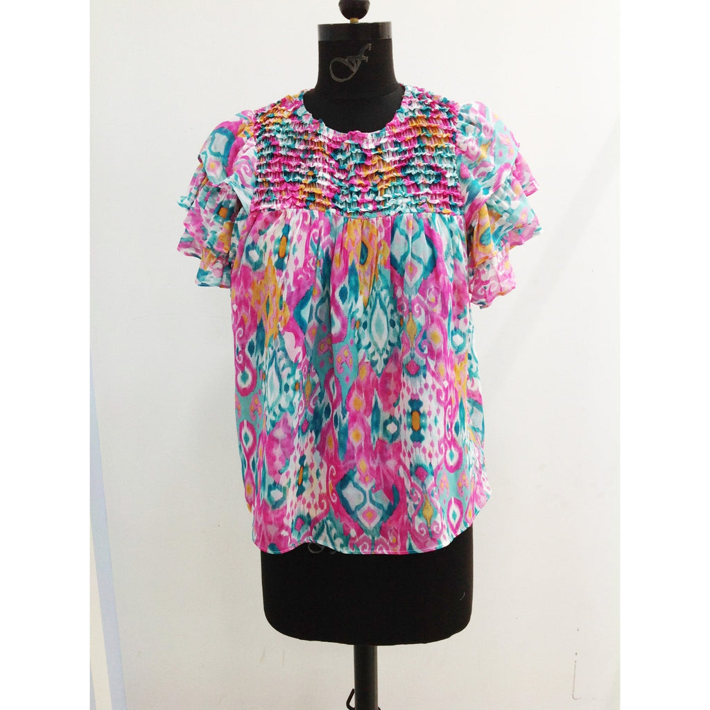 Tansy Ikat Top