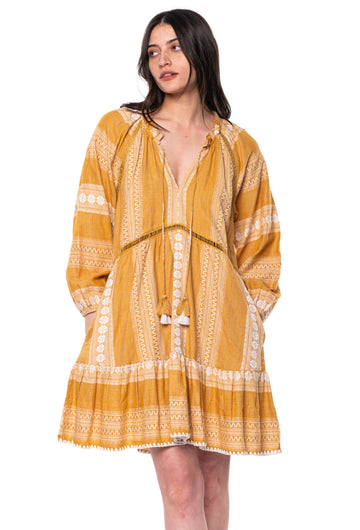 Nandita Goldenrod Dress tolani