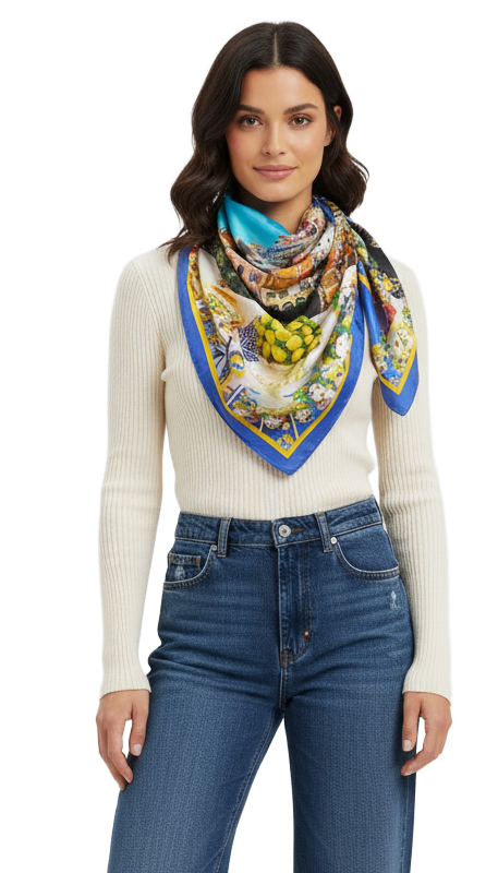 Foulard Tolani in Lino Altro - 26595943
