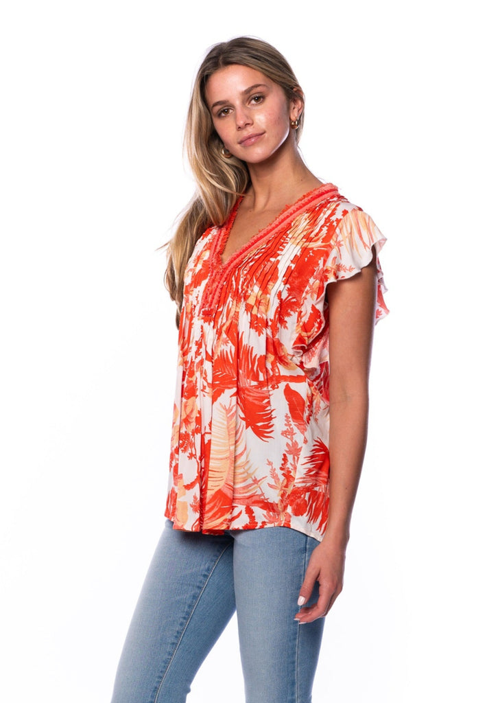 Erika Saffron Top tolani