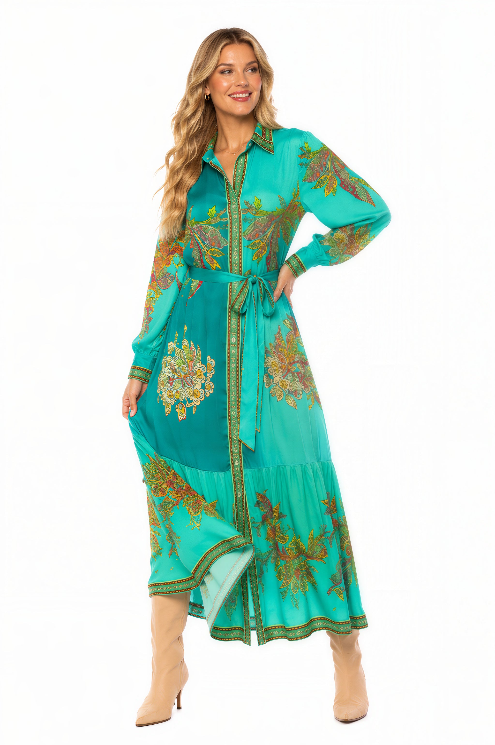 Andie Caribbean Dress S