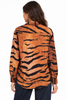 Kamila Cheetah Stripe Shirt