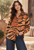 Kamila Cheetah Stripe Shirt