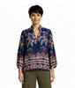 Razi Navy Blouse