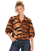 Elvira Cheetah Stripe Shirt
