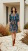 Lilibet Peacock Dress