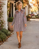 Delia Stripes Dress