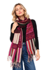 Stripes Maroon Scarf