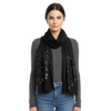 Black Sequins Scarf