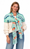 Mint Stripes Scarf