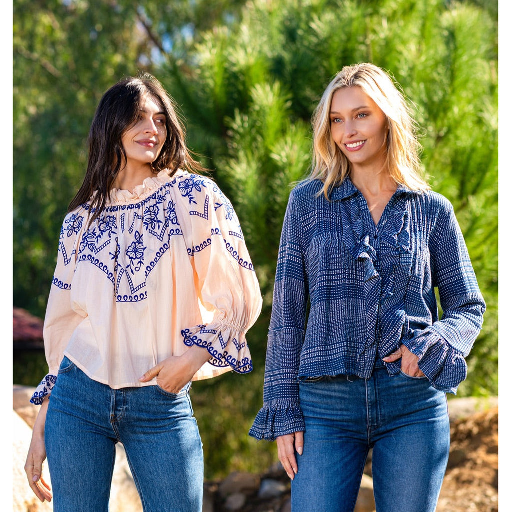 Jazzy Oxford Top tolani