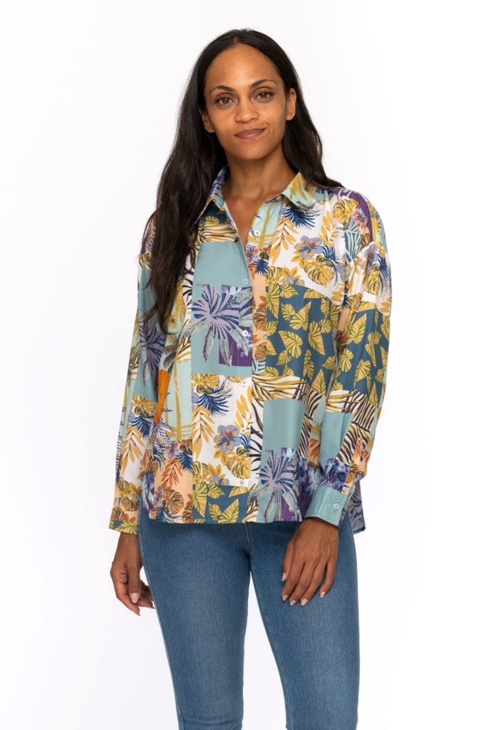 Zarina Tropical Top