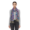 Silk Rodeo Turq Scarf