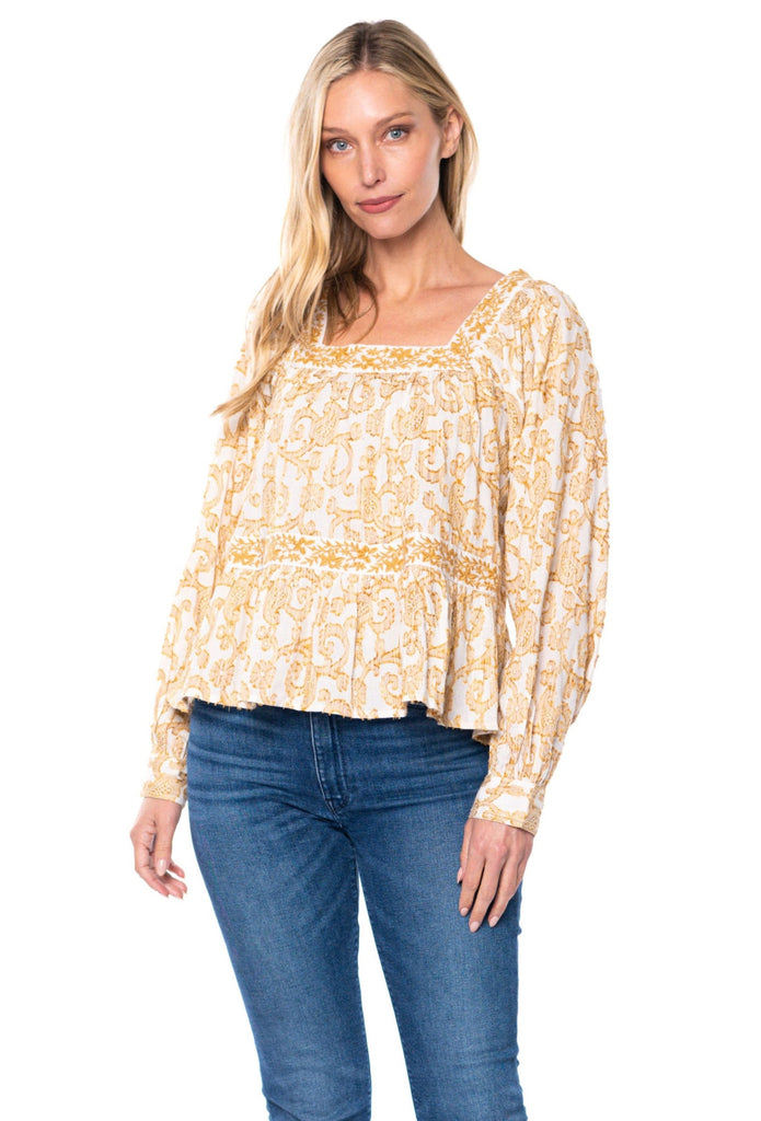 Jessie Wheat Top