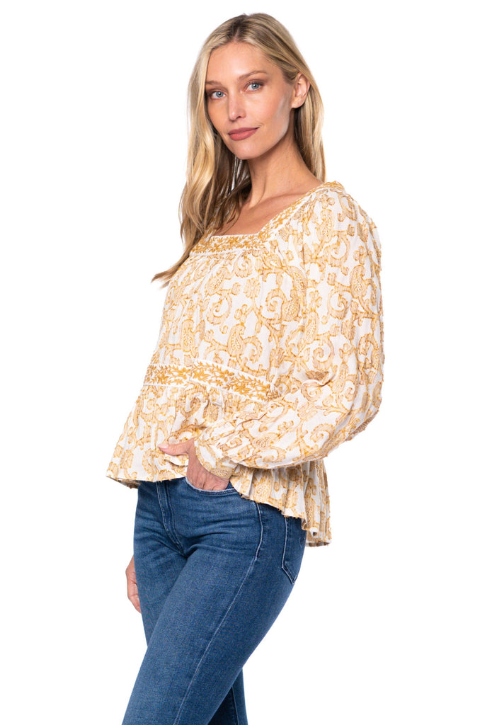 Jessie Wheat Top tolani