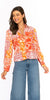 Cassandra Tangerine Top