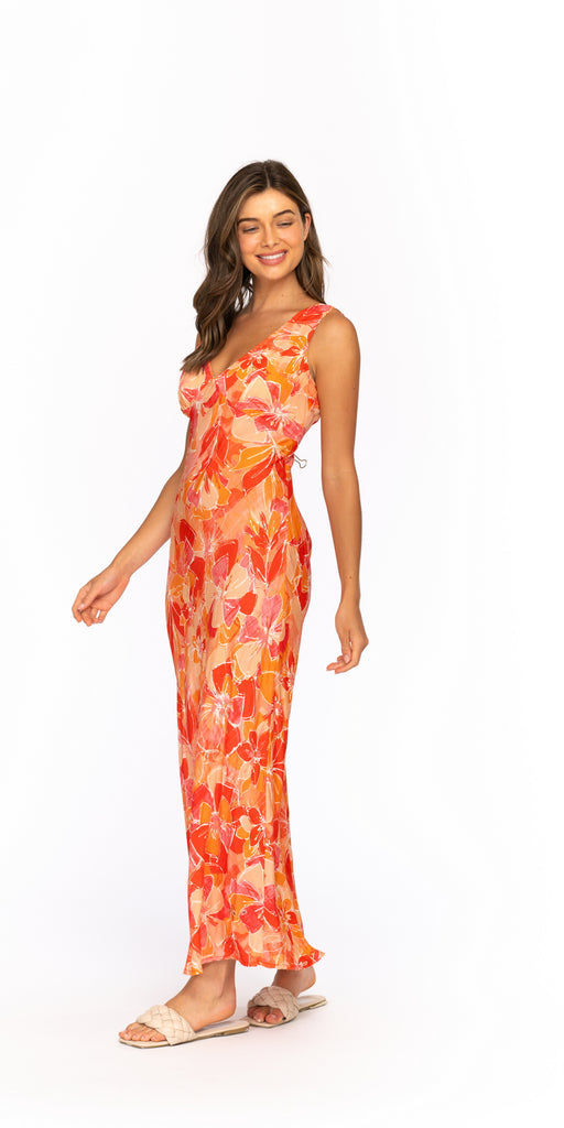 Vivica Nectarine Dress