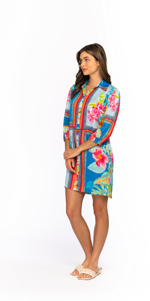 Aditi Palm Dress