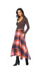 Ruhi Plaid Skirt