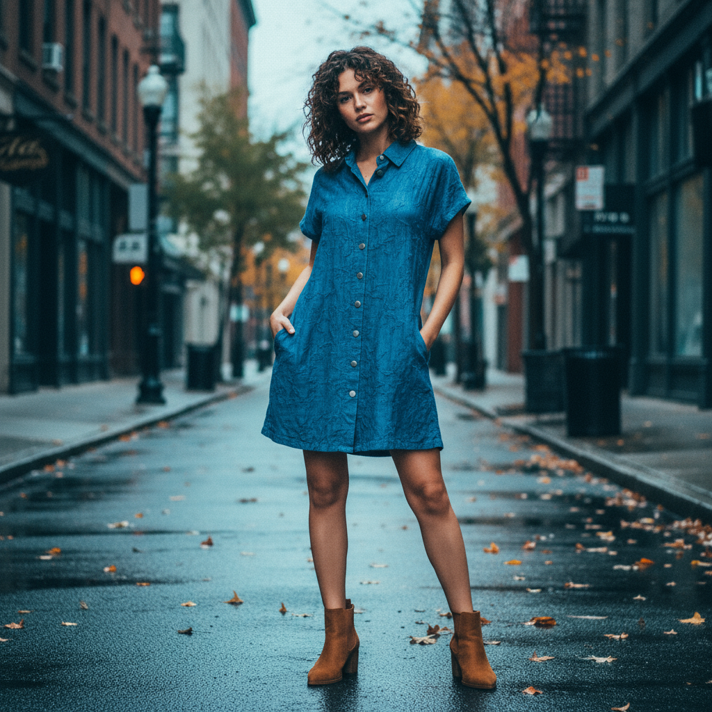Ramer Denim dress L