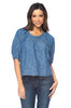 Leora Denim Top