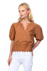 Marina Mocha Top
