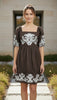 Madeline Espresso Dress