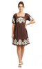 Madeline Espresso Dress