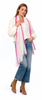 Fuchsia Stripes Scarf