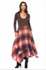 Ruhi Plaid Skirt