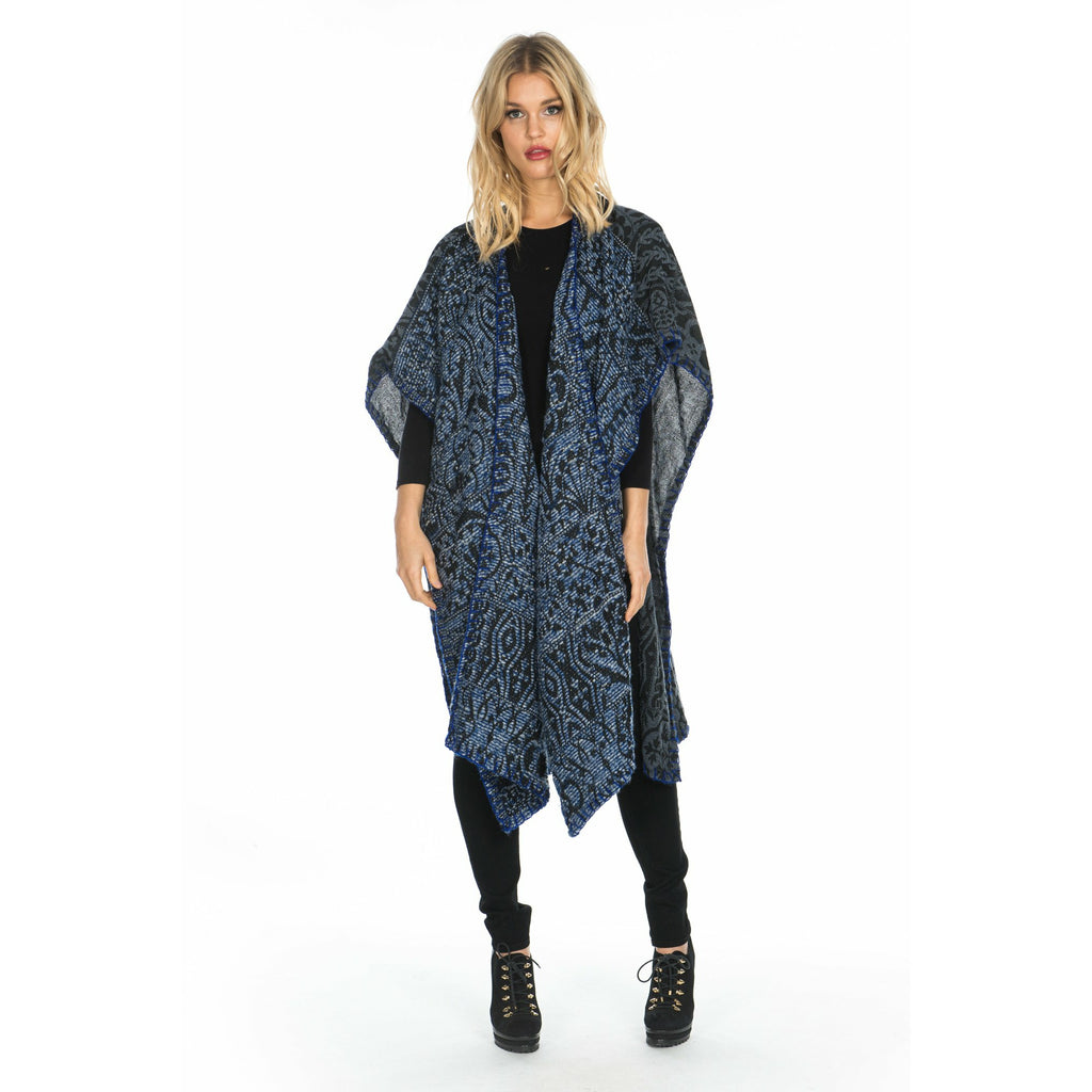 Tapestry Blue Cape