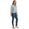 Kennedy Chambray Button Down Top tolani