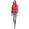 Kennedy Cherry Button-Down Top tolani