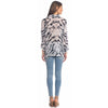 Kennedy Zebra Button-Down Top tolani