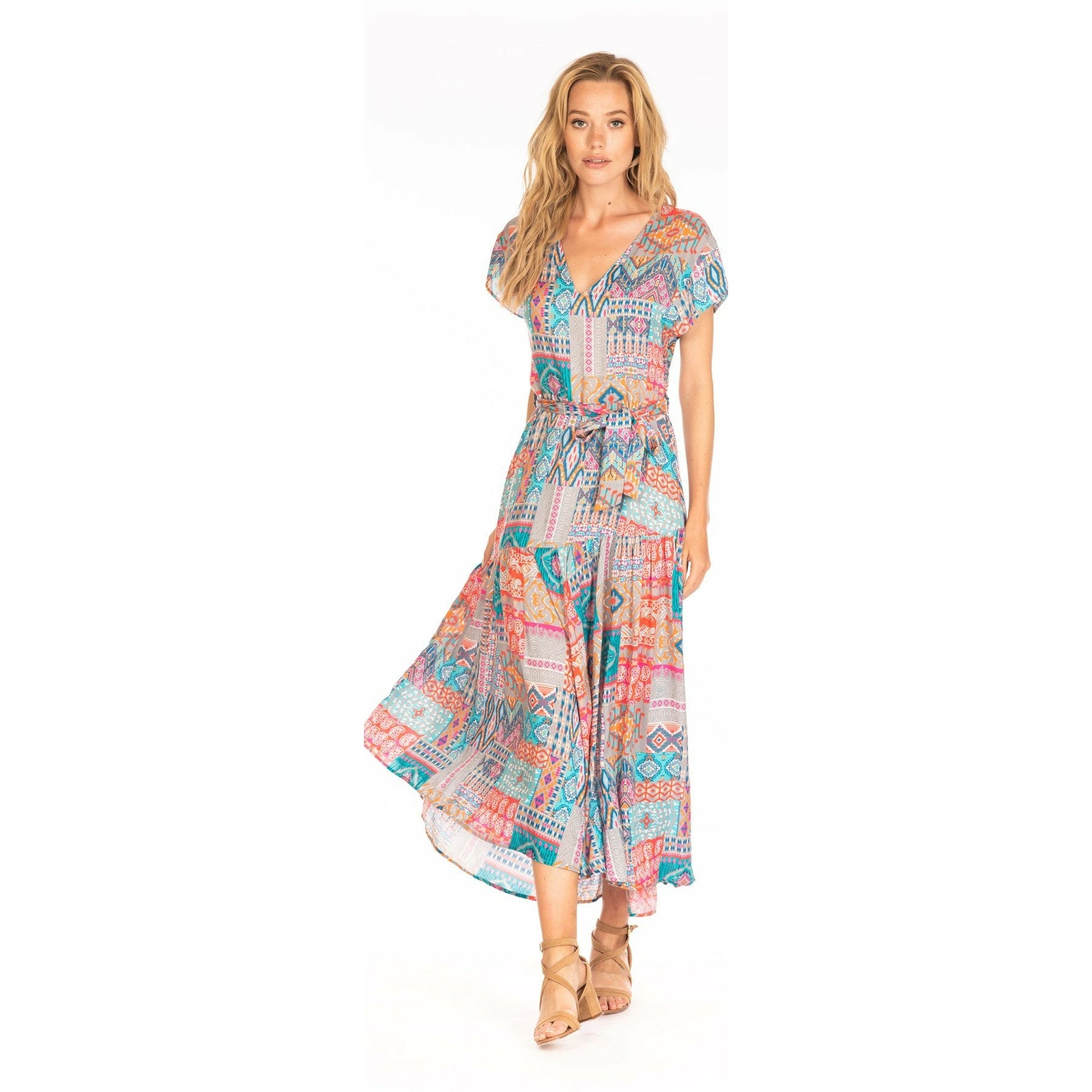 Irina Ikat Dress Tolani Irina Ikat Dress Tolani